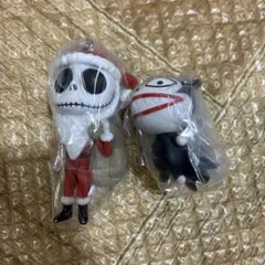 ナイトメアー・ビフォア・クリスマス スイングマスコット ガチャ　2こセット