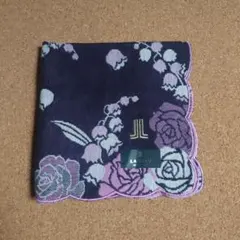 LANVIN ランバン ハンカチ バラ 新品