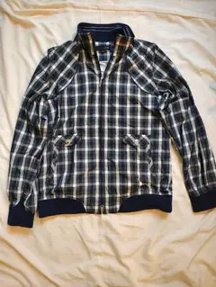23区 ネイビー ホワイト チェック柄 ジャケット レディース