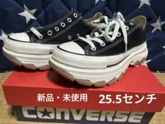 CONVERSE ALL STAR 厚底スニーカー ブラックコンバース25.5