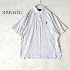 KANGOL カンゴール ポロシャツ M メンズ バックプリント 刺繍ロゴのサムネイル