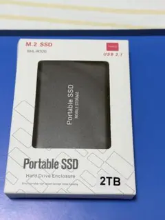 ポータブルSSD 2TB SHL-R320 USB 3.1 動作確認済