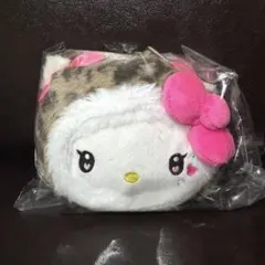 【新品未開封タグ付】ヒョウ柄キティ パスケース