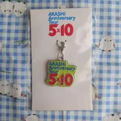 嵐 5×10 会場限定チャーム 緑 福岡未開封 ARASHIグッズ