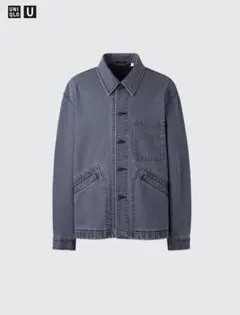 UNIQLO U オーバーサイズカラーデニムジャケット 07 GRAY