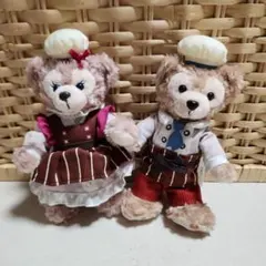 ダッフィー　シェリーメイ　ぬいば　バレンタイン