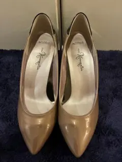 N*e様 銀座かねまつ ポインテッドトゥ ベージュ 24 DIANA REGAL