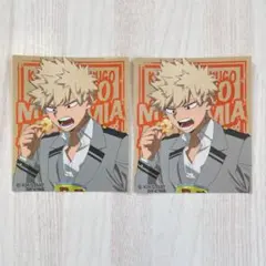 僕のヒーローアカデミア ヒロアカ セブンイレブン ステッカー 爆豪勝己　２枚