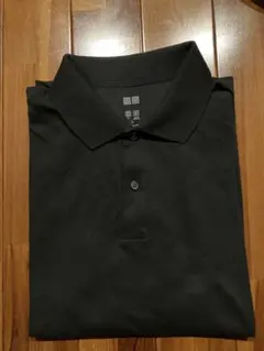 UNIQLO黒 半袖 ポロシャツ