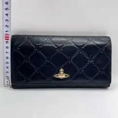 ヴィヴィアン　長財布　ブラック