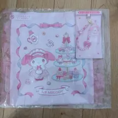 週末特価！！マイメロディ&クロミくじ　トートバッグとビーズチャーム