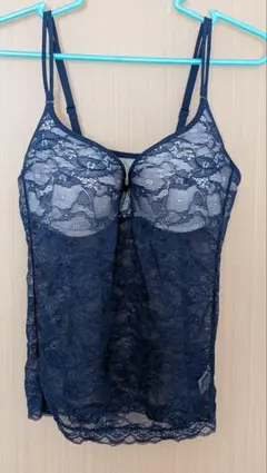 キャミブラ（ネイビー）