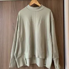 フリークスストア ハイネックプルオーバー ライトグリーン（最終値下げ）