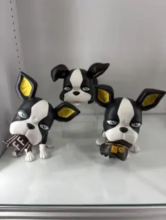 ジョジョの奇妙な冒険イギーソフビ SOFVIMATES フィギュア　3体セット