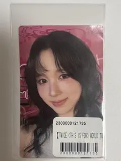 TWICE THIS IS FOR オンラインくじ F賞 ステッカー ミナ