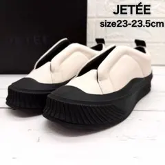 新品・未使用　JETEE　厚底スニーカー　ゴア　スリッポン　23-23.5cmのサムネイル