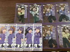 忍たま乱太郎 五年生 ナンジャクリアカード ロングステッカーセット