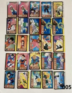 【ドラゴンボールZカードダス】ピッコロ＆悟飯25枚セット