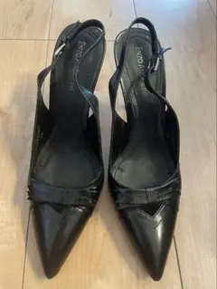 ENZO ANGIOLINI ブラック ハイヒールのサムネイル