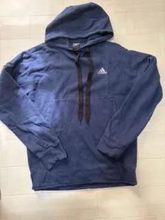 adidas アディダス スエットパーカー ネイビー