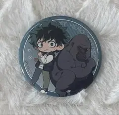 僕のヒーローアカデミア ヒロアカ 東山動物園 缶バッジ 緑谷出久