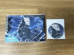 怪獣8号　THE GAMEトレーディング　缶バッジ ポストカード　2点セット