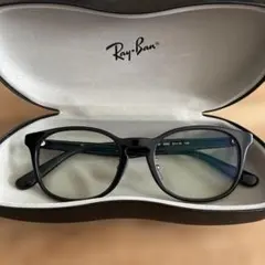 Ray-Ban RB 3980 ブラックフレームメガネ
