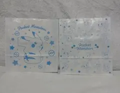 ポケットモンスター ショップ袋 ピカチュウ その他ポケモンデザイン 2枚セット