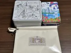 お菓子缶　容器　クッキー缶　サブレミッシェル　横浜限定　アオキサダハル