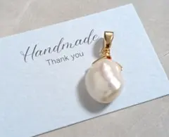 【14kgf】　天然石　めがね留め　ネックレス　チャーム