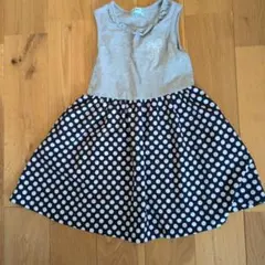 ハッカキッズ ノースリーブワンピース