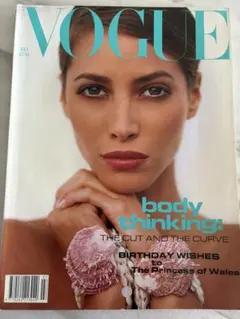 VOGUE UKレア1991 6月号　クラウディア・クリスティ・ダイアナ妃