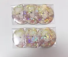 プロセカ 鏡音レン ホロ 缶バッジ 6個セット
