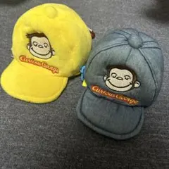 新品 Curious George フリースキャップ ポーチ 値下げ