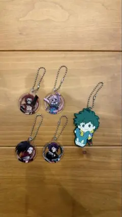 僕のヒーローアカデミア　キーホルダー　5点セット