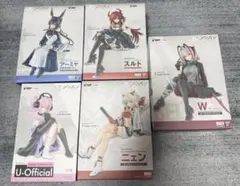 アークナイツぬーどるストッパー　スルト　ニェン　　　　　 W アーミヤフィギュア