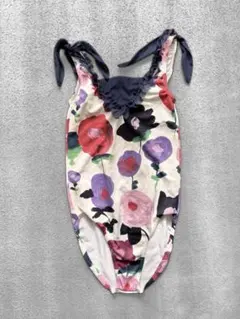 stina 花柄レオタード フレンチスリーブ jr 120cm〜130cm - メルカリ
