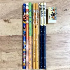 鉛筆 消しゴム ディズニー ミッフィー ピングー 鉛筆セット お父さん犬 文具