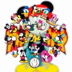 ミニーマウス　ミッキーハウス　キャラクターチャーム　ジビッツ　20個セット