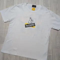 ReZARD FR2 コラボ Tシャツ 半袖 Lサイズ 白色 ホワイト メンズ