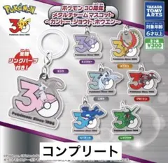 ポケモン 30周年 メタルチャームマスコット 第2弾 コンプリートセット