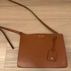 kate spade ブラウンショルダーバッグ