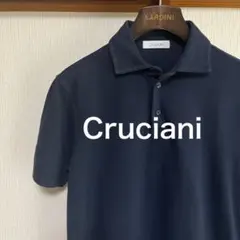 美品】Cruciani クルチアーニ ガーメントダイ カノコ ポロシャツ