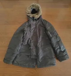 アルファ ALPHA N-3Bタイプ ミリタリー フライトジャケット М