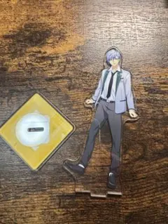 新品★A3!★アニカフェ★夏組【斑鳩三角】BIGアクリルスタンドキーホルダー A3＊斑鳩三角＊アニメイトカフェ＊ビッグアクスタ＊キーホルダー＊夏組