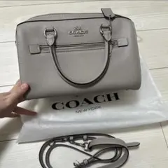 【早い者勝ち】COACH ミニボストンバッグ　ショルダーバッグ　2way