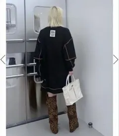 ロデオクラウンズワイドボウル✩.*˚ カラーステッチレイヤードワンピ ースのサムネイル