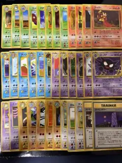 未使用 美品 ポケモンカード 旧裏面 拡張シート 第1弾 青版 36種36枚 