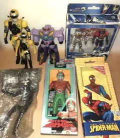 MARVEL フィギュア 4種セット シング スパイダーマンなど - メルカリ