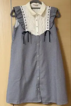 axes ミニワンピース ブルー